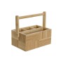 Organizador para Cubiertos DKD Home Decor Natural Bambú 27 x 16,5 x 11,5 cm de DKD Home Decor, Estantes y soportes - Ref: S30...