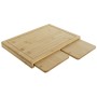 Cutting board DKD Home Decor Natural Bamboo 35 x 25 x 3 cm by DKD Home Decor, Chopping boards - Ref: S3053198, Price: 10,81 €...