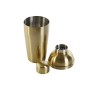 Set da Cocktail DKD Home Decor Dorato Acciaio inossidabile 500 ml 8 x 8 x 21 cm di DKD Home Decor, Shaker per Cocktail - Rif:...