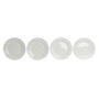 Flat Plate DKD Home Decor White Porcelain 27 x 27 x 2 cm by DKD Home Decor, Plates and dishes - Ref: S3053275, Price: 15,50 €...