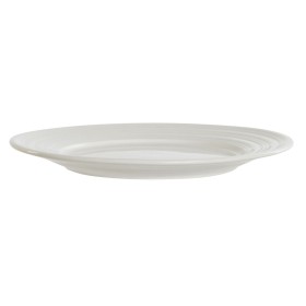 Prato de Jantar DKD Home Decor Branco Porcelana 19 x 19 x 2 cm de DKD Home Decor, Pratos e fontes - Ref: S3053277, Preço: 10,...