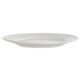 Assiette plate DKD Home Decor Blanc Porcelaine 19 x 19 x 2 cm de DKD Home Decor, Plats et plateaux - Réf : S3053277, Prix : 9...