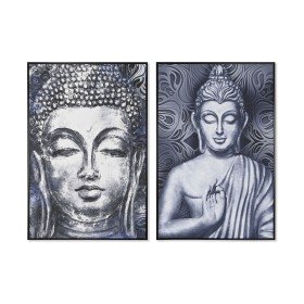 Cadre DKD Home Decor Buda 80 x 3 x 80 cm Oriental (2 Unités) | Tienda24 - Global Online Shop Tienda24.eu