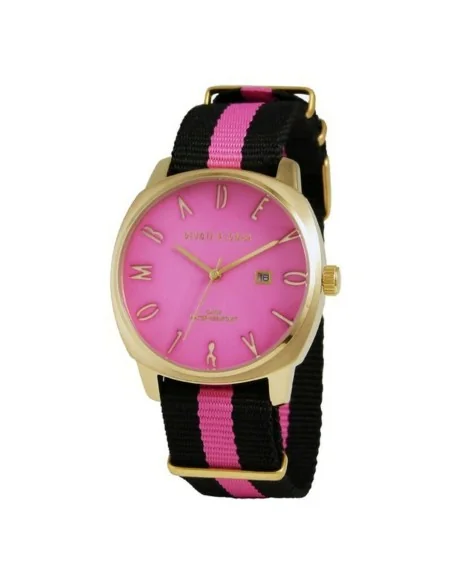 Reloj Hombre Devota & Lomba DL008MSPBK-PK-02PINK (Ø 42 mm) | Tienda24 Tienda24.eu