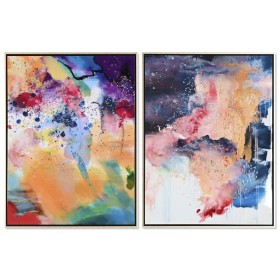 Painting Home ESPRIT Urban Lacquered 63 x 3,5 x 83 cm (2 Units) by Home ESPRIT, Prints on Canvas - Ref: S3053328, Price: 70,1...