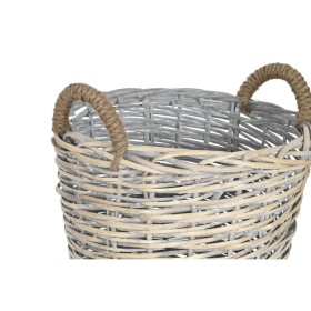 Log Stand Home ESPRIT wicker Rope 55 x 58 x 57 cm by Home ESPRIT, Firewood Racks - Ref: S3053345, Price: 90,53 €, Discount: %