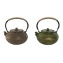 Teapot Home ESPRIT Brown Green Stainless steel Iron 1,3 L (2 Units) by Home ESPRIT, Tea and coffee sets - Ref: S3053362, Pric...