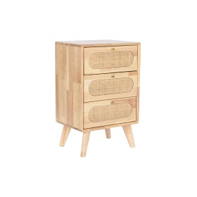 Cajonera DKD Home Decor Natural Metal Madera de caucho 40 x 30 x 63 cm de DKD Home Decor, Cómodas y cajoneras - Ref: S3053368...