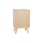 Cómoda DKD Home Decor Natural Metal Madeira da borracha 40 x 30 x 63 cm de DKD Home Decor, Cómodas e camiseiros - Ref: S30533...