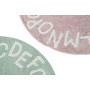 Alfombra Home ESPRIT Verde Rosa Mostaza Infantil 100 x 100 x 1 cm de Home ESPRIT, Alfombras infantiles - Ref: S3053396, Preci...