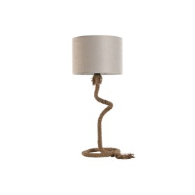 Lampada da tavolo Home ESPRIT Marrone Corda 220 W 35 x 35 x 80 cm di Home ESPRIT, Lampade da tavolo e abat-jour - Rif: S30534...