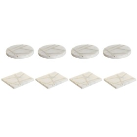 Coasters Home ESPRIT Brass Marble (2 Units) by Home ESPRIT, Coasters - Ref: S3053430, Price: 17,13 €, Discount: %