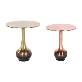 Set of 2 tables Home ESPRIT Copper Golden 46 x 46 x 51 cm by Home ESPRIT, Tables - Ref: S3053446, Price: 93,59 €, Discount: %