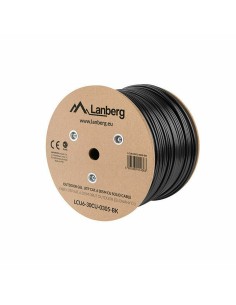 Cavo di Rete Rigido UTP Categoria 6 Lanberg LCU6-30CU-0305-BK Nero 305 m da Lanberg, Cavi Ethernet - Ref: S5612396, Precio: 2...