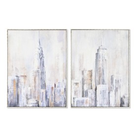 Painting Home ESPRIT New York Loft 60 x 2,4 x 80 cm (2 Units) by Home ESPRIT, Prints on Canvas - Ref: S3053465, Price: 76,24 ...