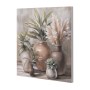 Painting Home ESPRIT Vase Cottage 80 x 3,7 x 80 cm (2 Units) by Home ESPRIT, Prints on Canvas - Ref: S3053466, Price: 98,32 €...