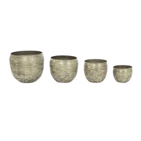 Set de pots de fleurs Home ESPRIT Vert Aluminium 39 x 39 x 33 cm de Home ESPRIT, Cache-pots - Réf : S3053550, Prix : 165,42 €...