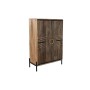 Armoire Home ESPRIT Noir Doré Naturel Bois 85 x 38 x 134 cm de Home ESPRIT, Buffets, crédences et vaisseliers - Réf : S305356...