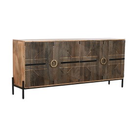 Sideboard Home ESPRIT Black Golden Natural Wood 180 x 40 x 80 cm by Home ESPRIT, Sideboards - Ref: S3053567, Price: 568,40 €,...