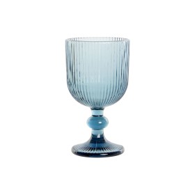 Conjunto de Copos DKD Home Decor Azul Cristal 240 ml de DKD Home Decor, Copos de água - Ref: S3053581, Preço: 22,09 €, Descon...