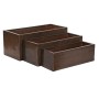 Set of Planters Home ESPRIT Golden Aluminium 100 x 43 x 40 cm by Home ESPRIT, Cachepots - Ref: S3053641, Price: 268,43 €, Dis...