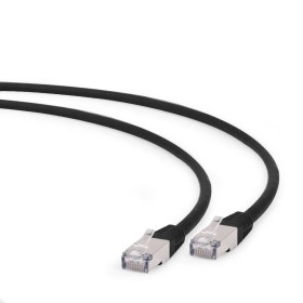 Cable de Red Rígido FTP Categoría 6 GEMBIRD PP6A-LSZHCU-BK-1M