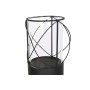 Set de Portavelas Home ESPRIT Negro Metal Cristal 27 x 27 x 125 cm (2 Unidades) de Home ESPRIT, Candelabros y portavelas - Re...