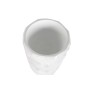 Cache-pot Home ESPRIT Blanc Fibre de Verre Ondes 35 x 35 x 71 cm de Home ESPRIT, Cache-pots - Réf : S3053669, Prix : 95,41 €,...