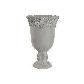 Cache-pot Home ESPRIT Blanc Ciment Romantique Usé 31 x 31 x 49 cm de Home ESPRIT, Cache-pots - Réf : S3053672, Prix : 44,71 €...