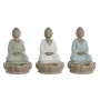 Decorative Figure Home ESPRIT White Green Turquoise Buddha Oriental 12 x 12 x 18,5 cm (3 Units) by Home ESPRIT, Ornaments - R...