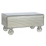 Mesa de Centro Home ESPRIT Metal Cristal 100 x 52 x 46 cm | Tienda24 - Global Online Shop Tienda24.eu