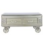 Mesa de Centro Home ESPRIT Metal Cristal 100 x 52 x 46 cm | Tienda24 - Global Online Shop Tienda24.eu