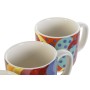 Ensemble de tasses à café DKD Home Decor Multicouleur Corail Bambou Dolomite Moderne 180 ml de DKD Home Decor, Tasses - Réf :...