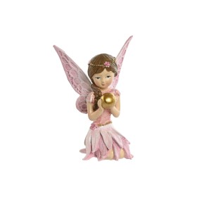 Deko-Figur Home ESPRIT Rosa Fee 7,5 x 6,5 x 11 cm von Home ESPRIT, Ornamente - Ref: S3053718, Preis: 7,39 €, Rabatt: %