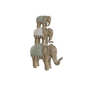 Figura Decorativa Home ESPRIT Branco Elefante Colonial 24,5 x 9,5 x 35 cm de Home ESPRIT, Adornos - Ref: S3053722, Preço: 31,...