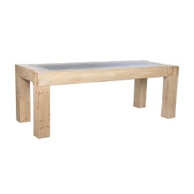 Mesa de Comedor Home ESPRIT Natural Abeto Madera MDF 220 x 90 x 76 cm de Home ESPRIT, Mesas - Ref: S3053784, Precio: 413,01 €...