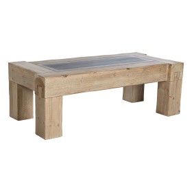 Table Basse Home ESPRIT Sapin Bois MDF 140 x 70 x 46 cm de Home ESPRIT, Tables - Réf : S3053785, Prix : 250,55 €, Remise : %