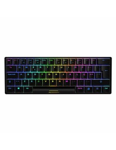 Clavier Genesis NKG-1319 RGB Noir Anglais | Tienda24 Tienda24.eu