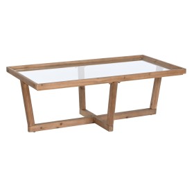 Mesa de Centro Home ESPRIT Cristal Abeto 120 x 60 x 43 cm de Home ESPRIT, Mesas - Ref: S3053805, Precio: 176,22 €, Descuento: %