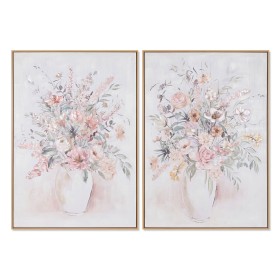 Cadre Home ESPRIT Shabby Chic Vase 70 x 3,5 x 100 cm (2 Unités) de Home ESPRIT, Impressions sur toile - Réf : S3053821, Prix ...