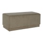 Banquette DKD Home Decor Marron Polyester Bois MDF 100 x 40 x 40 cm de DKD Home Decor, Chaises - Réf : S3053888, Prix : 116,4...