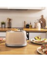 Toaster Cecotec Vintage 800 Light Beige 850 W | Tienda24 Tienda24.eu