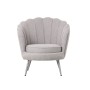 Fauteuil Home ESPRIT Gris Argenté Métal 80 x 75 x 86 cm de Home ESPRIT, Chaises - Réf : S3053961, Prix : 210,89 €, Remise : %