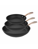 Set of Frying Pans Cecotec Polka Fantasy Ø 24 cm Ø 20 cm Black Aluminium Ø 28 cm | Tienda24 Tienda24.eu