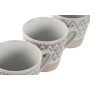 Juego de Tazas de Café Home ESPRIT Blanco Beige Gres 180 ml 4 Piezas de Home ESPRIT, Tazas - Ref: S3053977, Precio: 13,14 €, ...