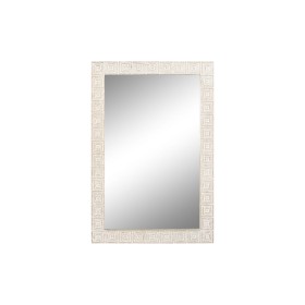 Miroir mural Home ESPRIT Blanc Métal Miroir Urbaine 64 x 4,5 x 62 cm | Tienda24 - Global Online Shop Tienda24.eu