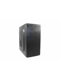 ATX Semi-tower Box Hiditec CHA010027 Black ARGB | Tienda24 Tienda24.eu