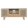 TV furniture Home ESPRIT Beige Natural Jute Pinewood 120 x 40 x 55 cm by Home ESPRIT, TV tables and stands - Ref: S3054077, P...