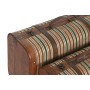 Juego de Baúles Home ESPRIT Marrón Multicolor Madera Lienzo Colonial 60 x 24 x 37,5 cm (2 Unidades) de Home ESPRIT, Cajas y a...