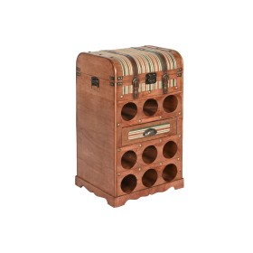 Botellero Home ESPRIT Marrón Álamo 40 x 35,5 x 71 cm de Home ESPRIT, Estantes y soportes - Ref: S3054100, Precio: 94,23 €, De...